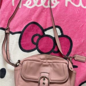 Coach Blush Leather Crossbody Bag